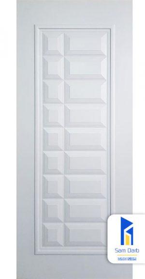 درب ورودی اتاق سفید PVC-B321
