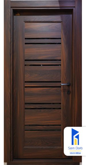 درب اتاق خواب مدرن چوبی PVC-SR62