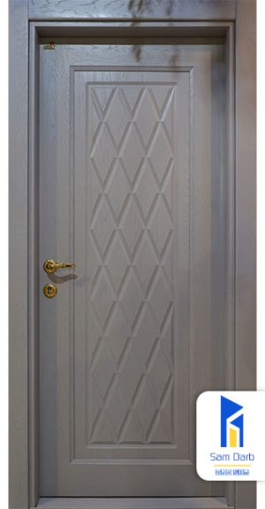 درب اتاق طرح لوزی PVC-SR20