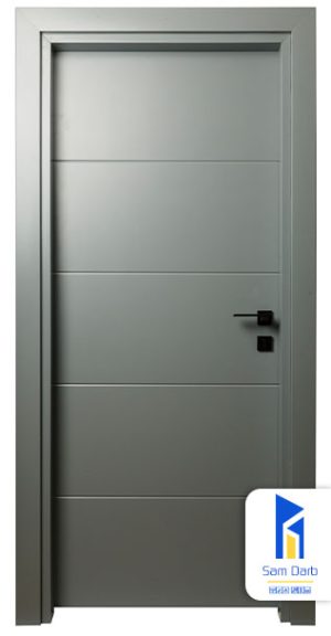 درب اتاق خواب مدرن طوسی PVC-C422