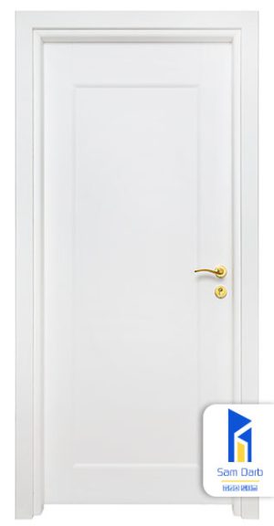 درب اتاق خواب تک قاب کف تراش PVC-KT705