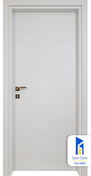 درب اتاق سفید PVC-C423